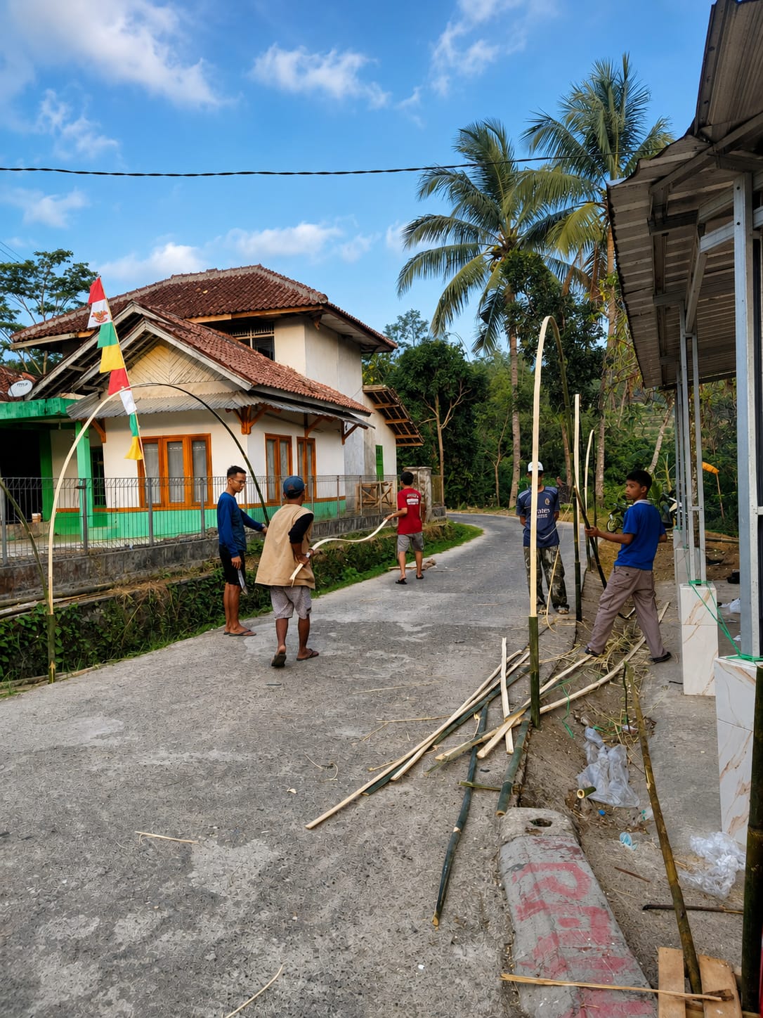 Gotong royong warga 1